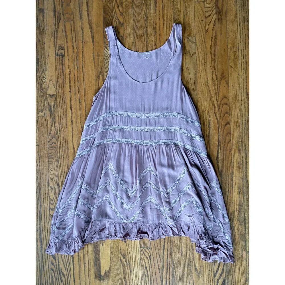 Intimately Free People Pink Y2K Lace Fairy Mini Slip Dress   Women's Size Medium
